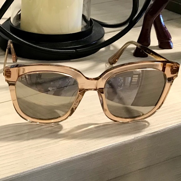 GENTLE MONSTER Accessories Gentle Monster Clear Blush Pink Acetate